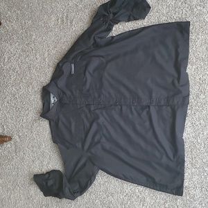 Habit black fishing shirt 40 spf nwot